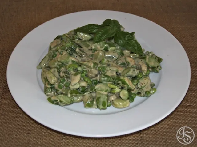 Grüner Gemüseauflauf