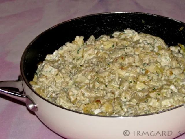 Zwiebel-Äpfel-Spätzle