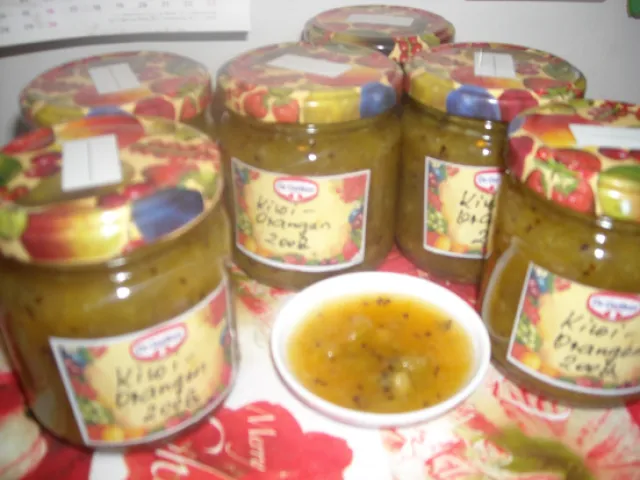 Orangen - Kiwi - Marmelade