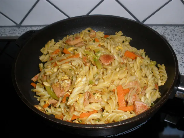 Nudelpfanne - schnell gemacht