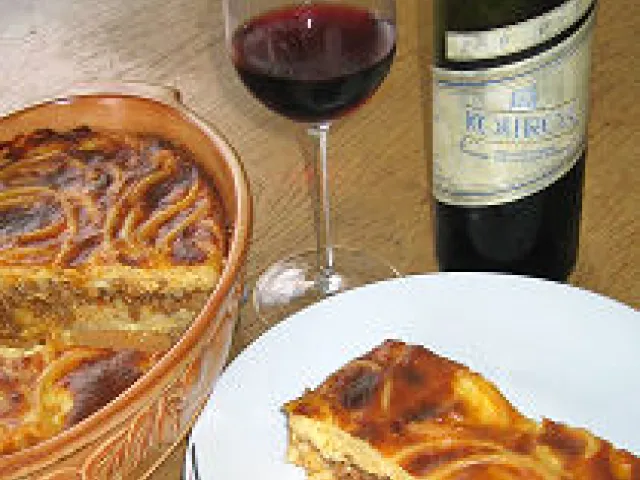 Griechischer Nudelauflauf (Pastitsjo)