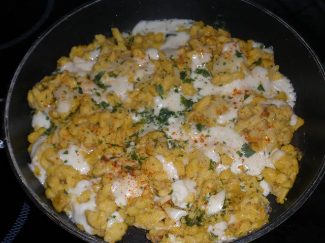 Hokkaido - Käse - Spätzle 