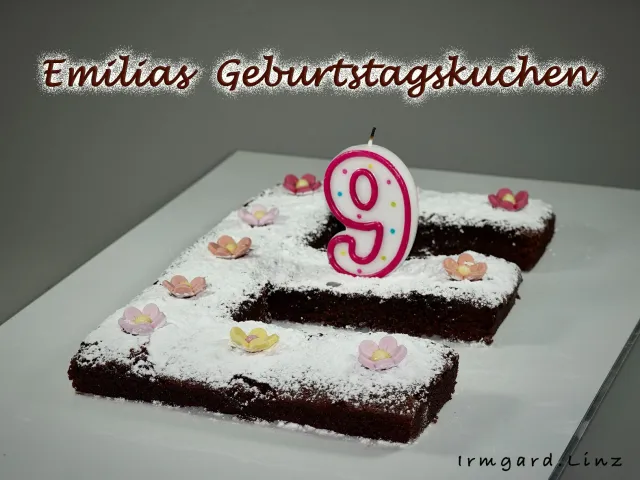 Brownieskuchen (Emilias Geburtstagskuchen)