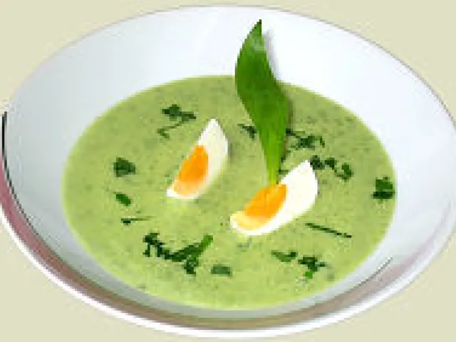 Bärlauch-Zucchini-Suppe