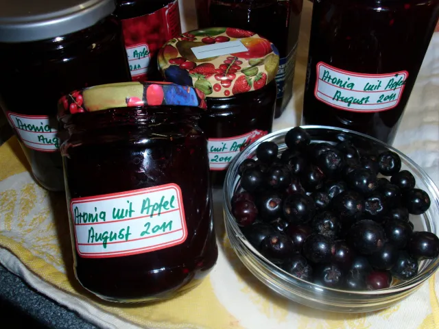 Aronia - Apfel - Marmelade