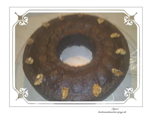 Walnusskuchen a la Marvin