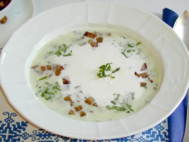 Bärlauchsuppe