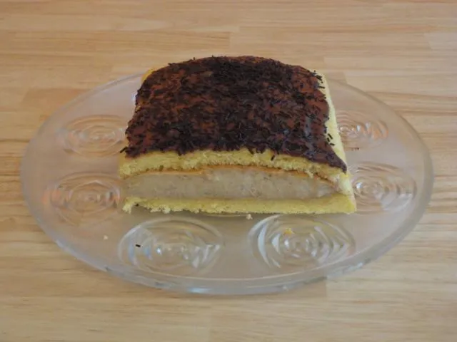 Bananencremeschnitte