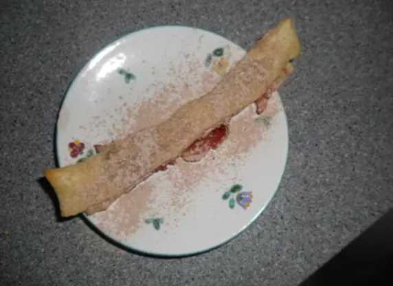 Cranberry Blätterteig Stange