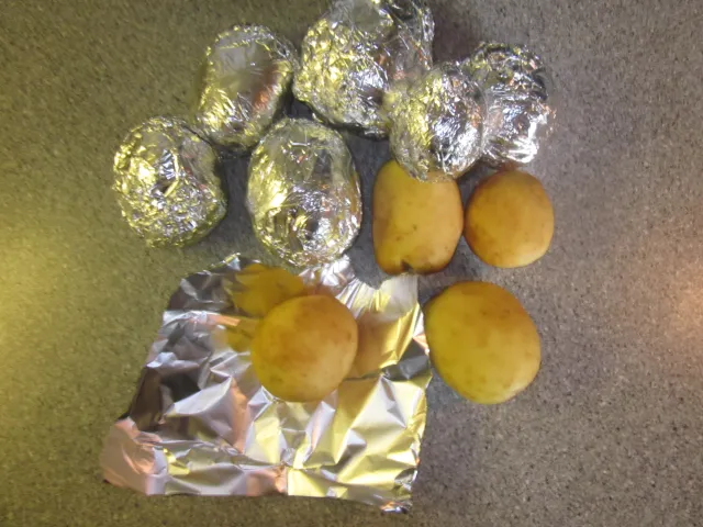 FOLIENKARTOFFELN - im Backrohr