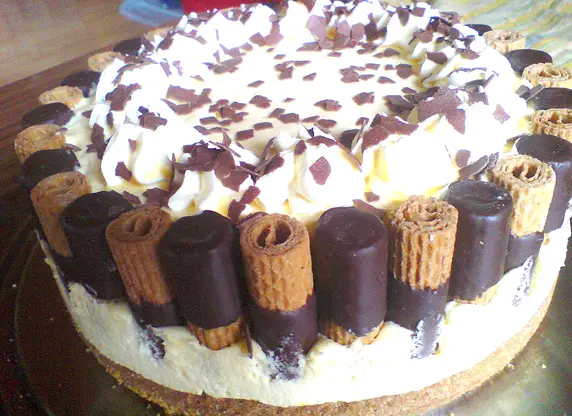 Traumhafte Eierlikör - Sahnetorte