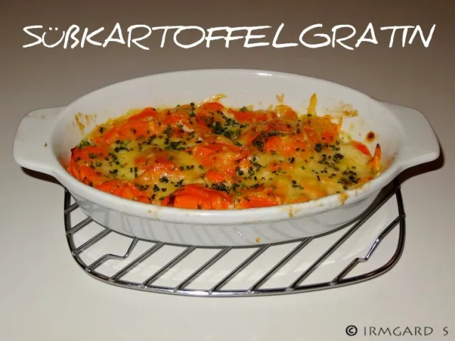 Süßkartoffelgratin
