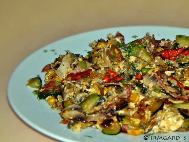 Gemüse - quer durch den Garten