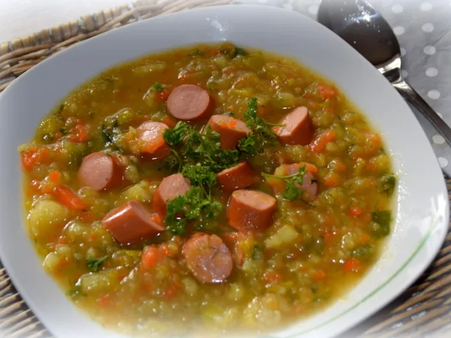 Sächsische Kartoffelsuppe