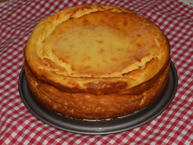 Käsekuchen ohne Boden