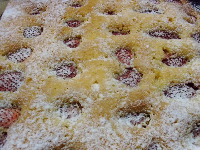 Erdbeerkuchen