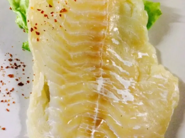 Fischfilet mit weißer Pfeffersauce