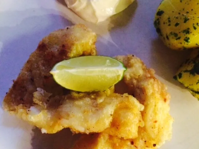 Fischfilet in WODKA - TEMPURA Teig