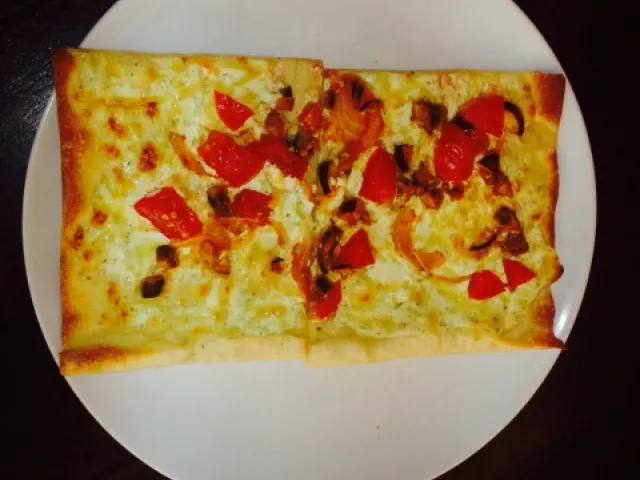 Flammkuchen vegetarisch und schnell