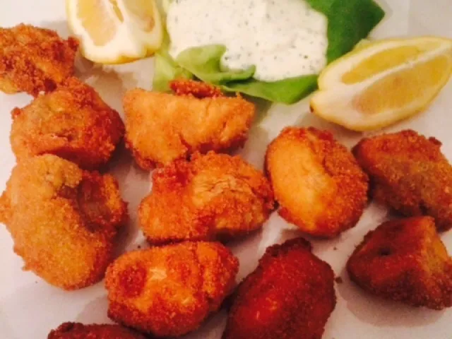 Gebackene Champignons+Sauce Tartar