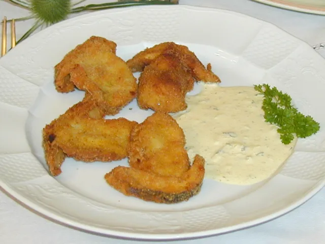 Gebackene Herrenpilze (Steinpilze)