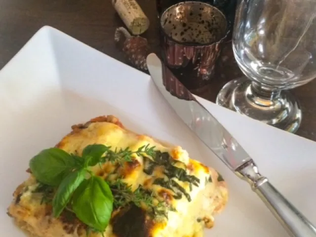 Pikante Gemüselasagne