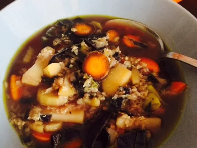 Herbstliche Gemüsesuppe