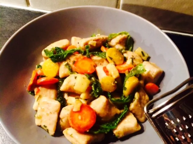 Gnocchi-Gemüse Pfanne