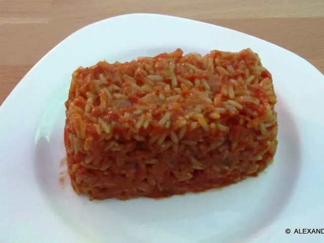 Griechischer Tomatenreis