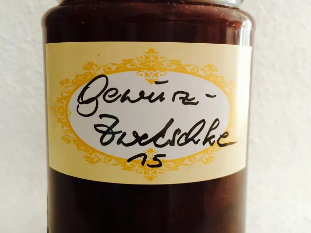 Gewürz- Zwetschken Marmelade 