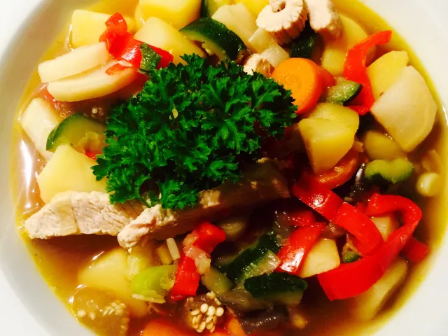 Asiatischer Gemüse-Eintopf