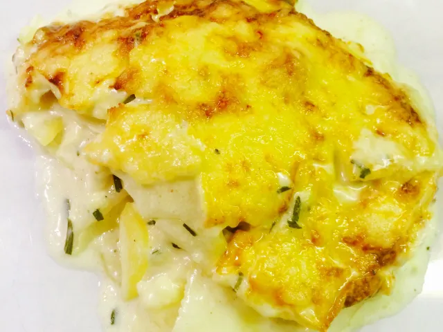 Erdäpfel- Sellerie Gratin 