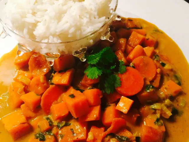 Süßkartoffel Curry