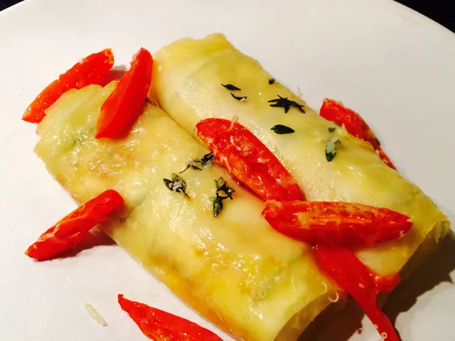 Zucchini Cannelloni