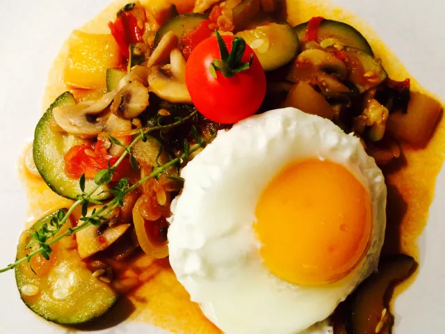 Sommerliche Gemüsepfanne