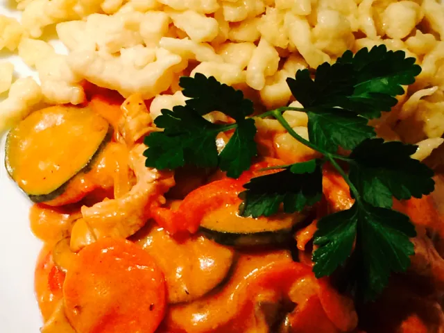 Puten-Gemüse Pfanne 