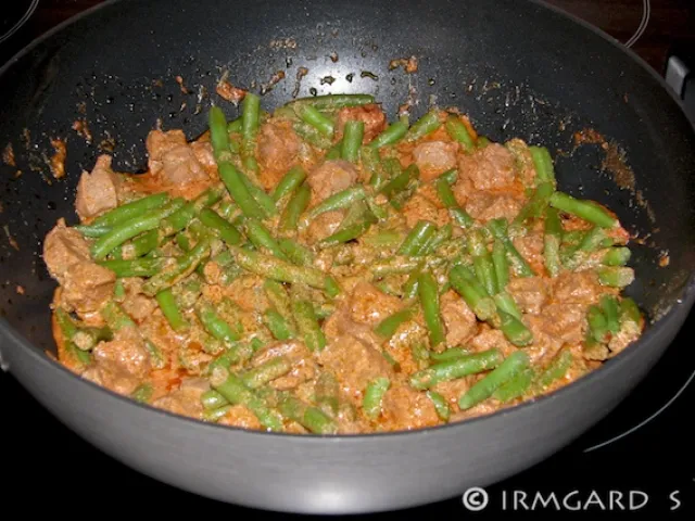 Fisoleneintopf mit Soja