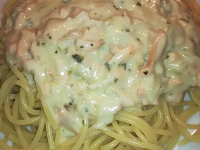 Schnelle Lachs - Sauce 