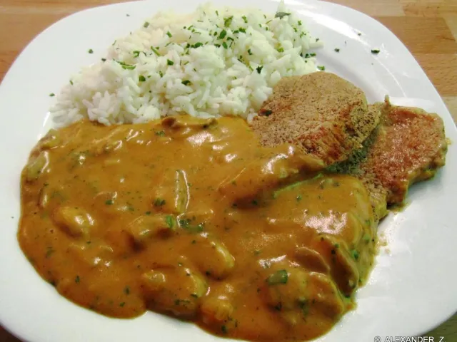 Champignon Rahm Schnitzel