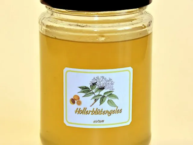 Hollerblütengelee mit Zitronen