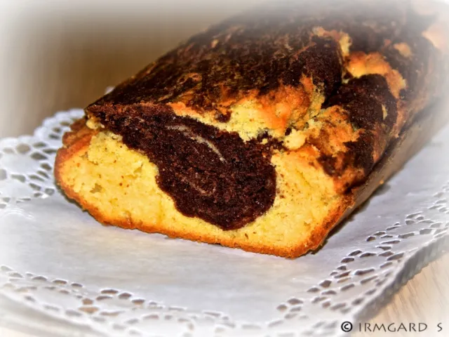 Marmorkuchen mit Stevia