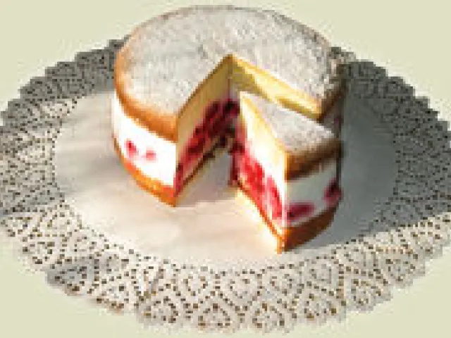 Joghurt-Himbeer-Torte 