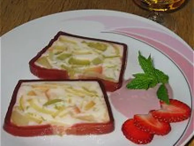 Rhabarberterrine