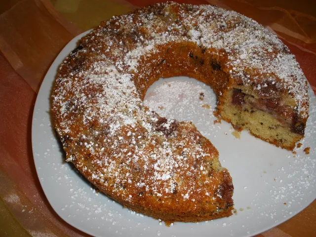 Einfacher Kirschkuchen