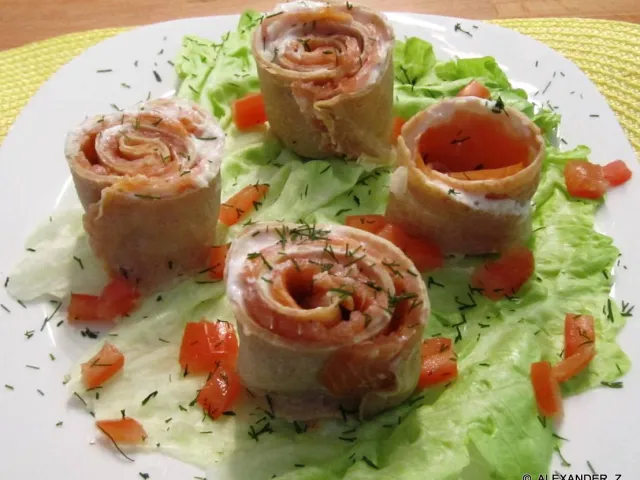 Lachs - Palatschinke