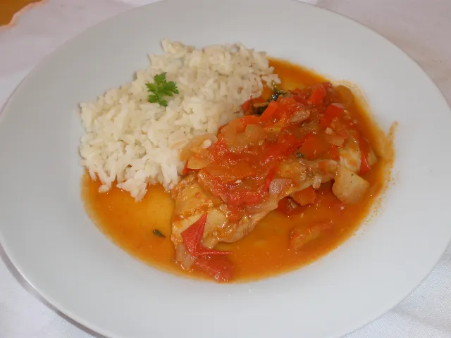 Letschofisch mit Reis