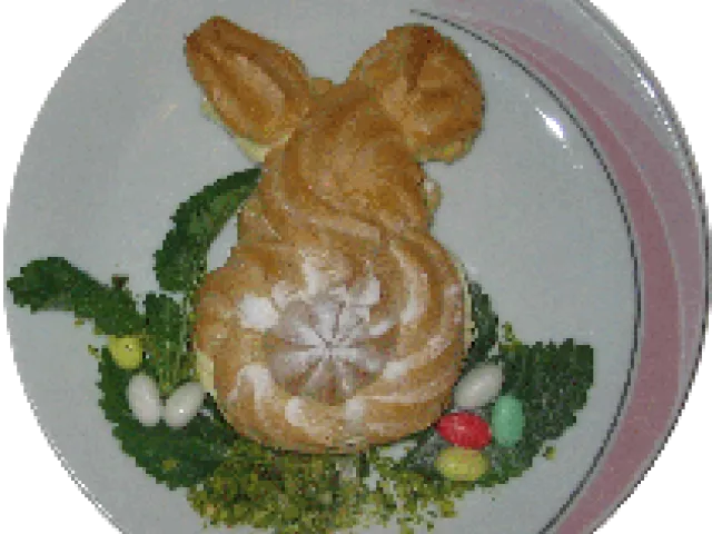 Osterhasen mit Eierlikörcreme