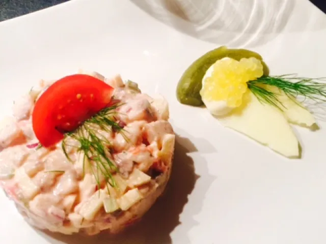Matjes Tartar mit Apfel