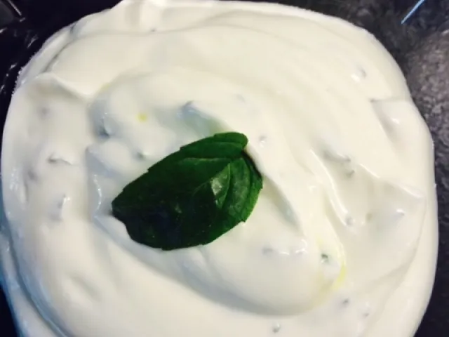 Minze-Jogurt Dipp