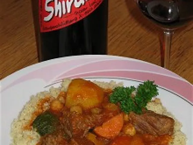 Couscous mit Rindfleisch und Gemüse